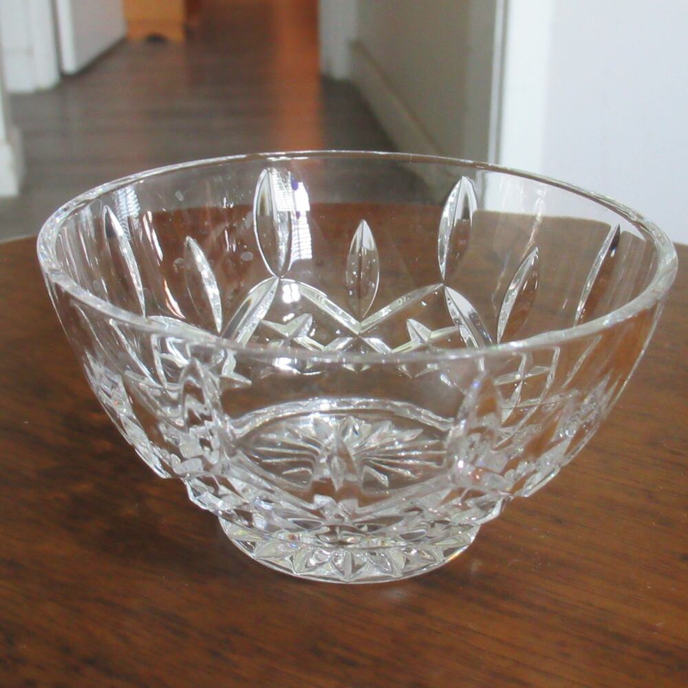 Waterford Crystal Bowl Small 4.25 in Diameter Signed Ireland Cut Crystal